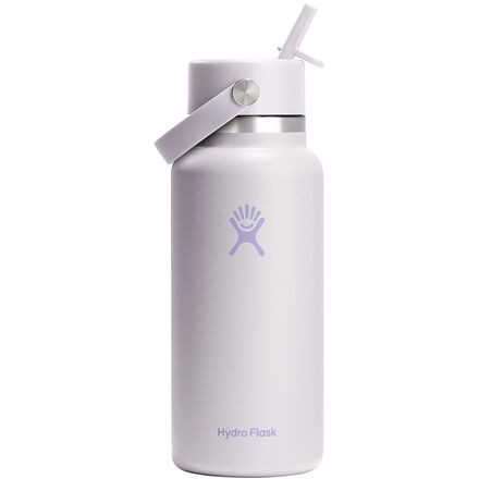32oz Wide Mouth Flex Straw Water Bottle