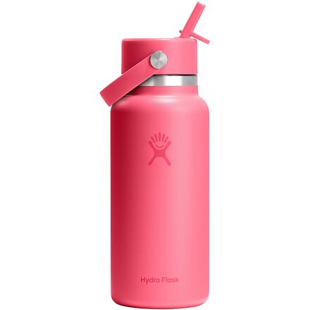 32oz Wide Mouth Flex Straw Water Bottle