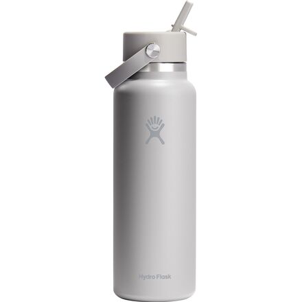 40oz Wide Mouth Water Bottle + Flex Straw Cap