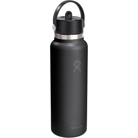 Hydro Flask - 40oz Wide Mouth Water Bottle + Flex Straw Cap