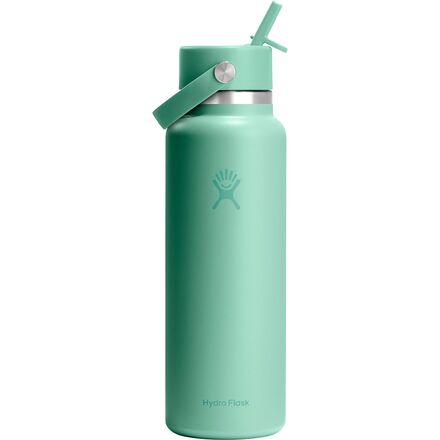 40oz Wide Mouth Water Bottle + Flex Straw Cap