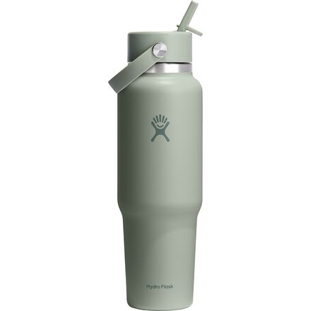 40oz Wide Flex Straw Travel Bottle