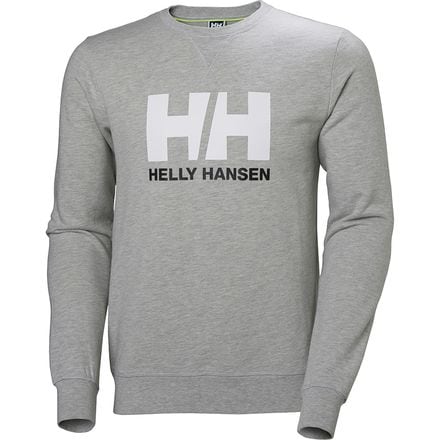 Helly Hansen - Logo Crew Sweatshirt - Men's - Grey Melange