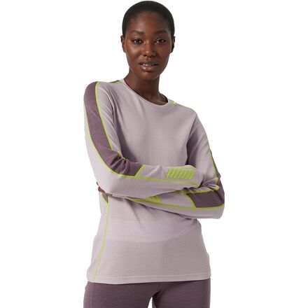 Helly Hansen - Lifa Merino Lightweight Crew Top - Women's - Dusty Syrin