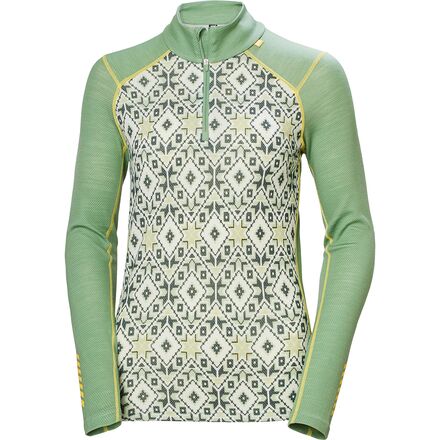 Helly Hansen - Lifa Merino Midweight Graphic 1/2-Zip Top - Women's