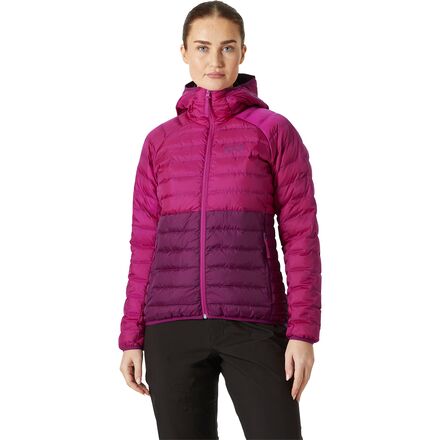 Helly Hansen - Banff Hooded Insulator Jacket - Women's - Dark Magenta/Magenta 2.0