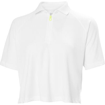 Inshore Zip Crop Polo Shirt - Women's