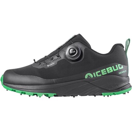 Icebug - NewRun BUGrip GTX Running Shoe - Men's - Black/Grass