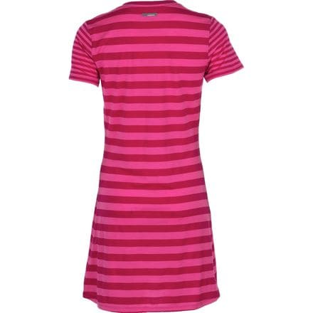 Icebreaker - Tech Lite Stripe V-Neck Dress - Women's