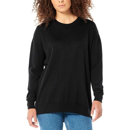Icebreaker - Nova Sweater Sweatshirt - Women's - Black