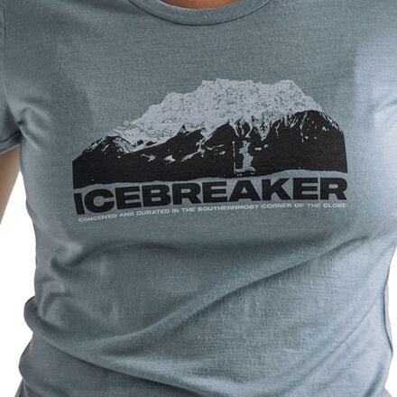 Icebreaker - Tech Lite Low Crewe Icebreaker Mountain Top - Women's