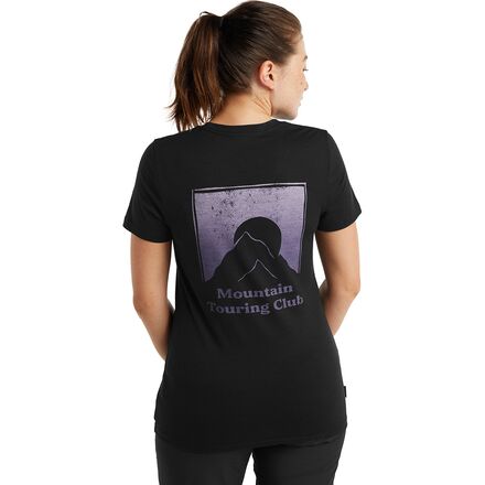 Icebreaker - Tech Lite II Mountain Touring Club Shirt - Women's - Black