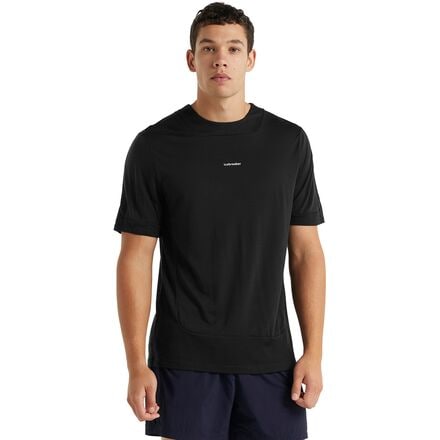 Icebreaker - ZoneKnit Short-Sleeve T-Shirt - Men's - Black