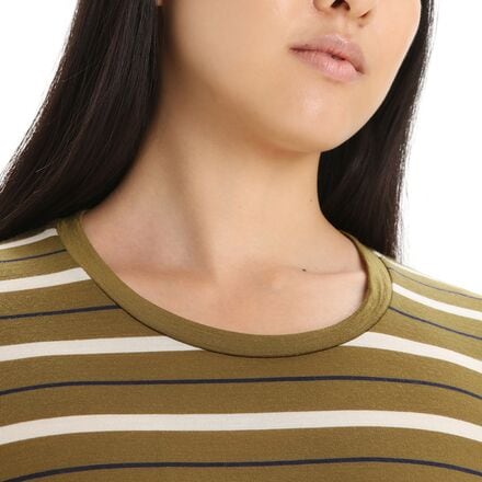Icebreaker - Wave Stripe Long-Sleeve T-Shirt - Women's