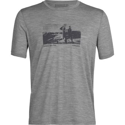 Icebreaker - Tech Lite II Natural Run Club Short-Sleeve T-Shirt - Men's