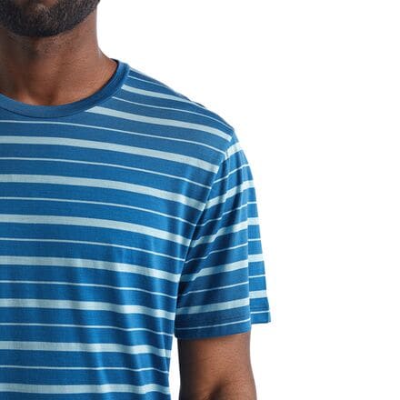 Icebreaker - Wave Stripe Short-Sleeve T-Shirt - Men's
