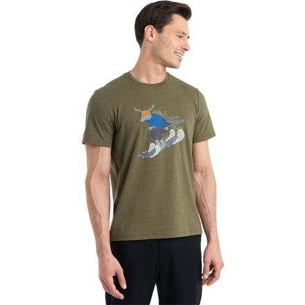 Merino Central Classic Ski Rider T-Shirt - Men's