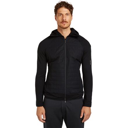 Merino Blend Quantum Hybrid Zip Hoodie - Men's