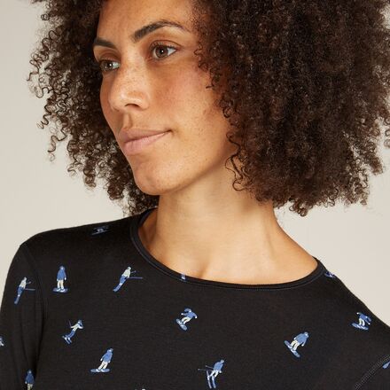 Icebreaker - Merino 200 Oasis Snow Day Long-Sleeve Crewe - Women's