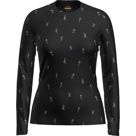 Icebreaker - Merino 200 Oasis Snow Day Long-Sleeve Crewe - Women's