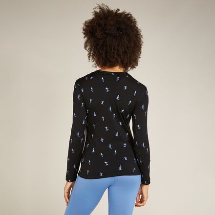 Icebreaker - Merino 200 Oasis Snow Day Long-Sleeve Crewe - Women's