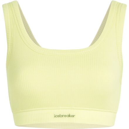 Icebreaker - Merino Blend Rib Lotus Bra - Women's