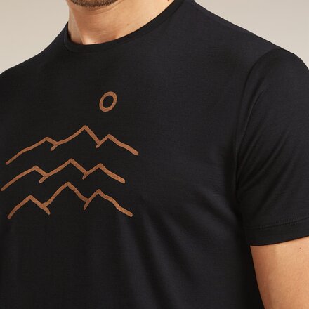 Icebreaker - Merino 125 Cool-Lite Sphere Across the Peaks T-Shirt - Men's