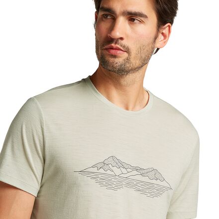 Icebreaker - Merino 150 Tech Lite Pukaki Reflected SS T-Shirt - Men's