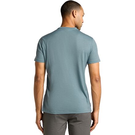 Icebreaker - Merino 150 Tech Lite Single Line Camp SS T-Shirt - Men's