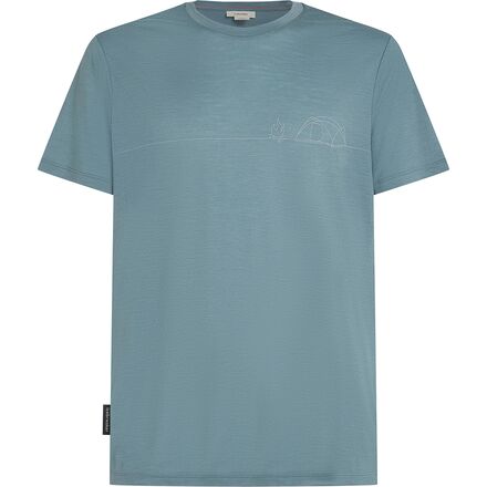 Icebreaker - Merino 150 Tech Lite Single Line Camp SS T-Shirt - Men's