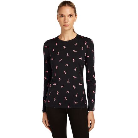 Merino 200 Oasis Long-SleevevSnow Day Crewe - Women's