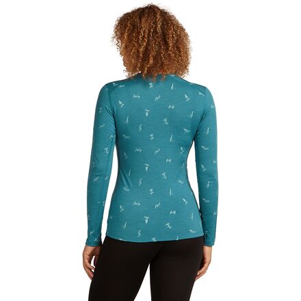 Icebreaker - Merino 200 Oasis Long-SleevevSnow Day Crewe - Women's