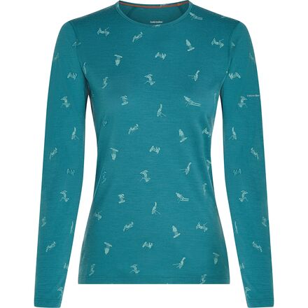 Icebreaker - Merino 200 Oasis Long-SleevevSnow Day Crewe - Women's
