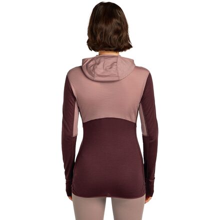 Icebreaker - Merino Blend 200 RealFleece Descender Zip Hoodie - Women's