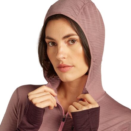 Icebreaker - Merino Blend 200 RealFleece Descender Zip Hoodie - Women's