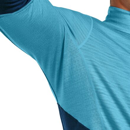 Icebreaker - Merino Blend 200 RealFleece Descender LS 1/2-Zip Top - Men's