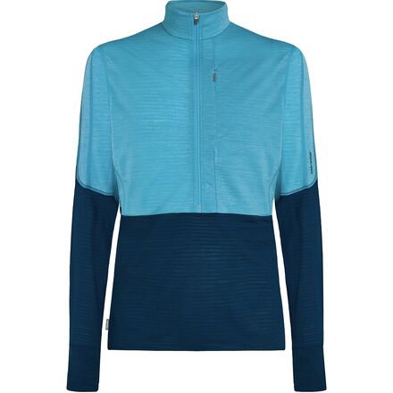 Icebreaker - Merino Blend 200 RealFleece Descender LS 1/2-Zip Top - Men's