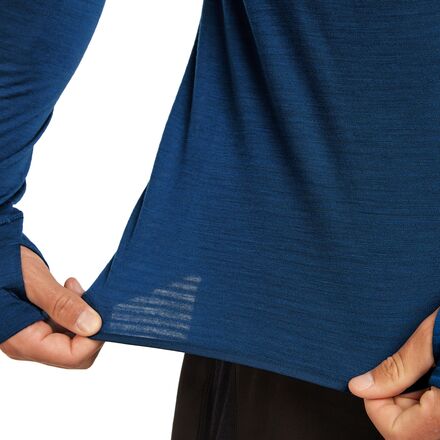 Icebreaker - Merino Blend 200 RealFleece Descender LS 1/2-Zip Top - Men's