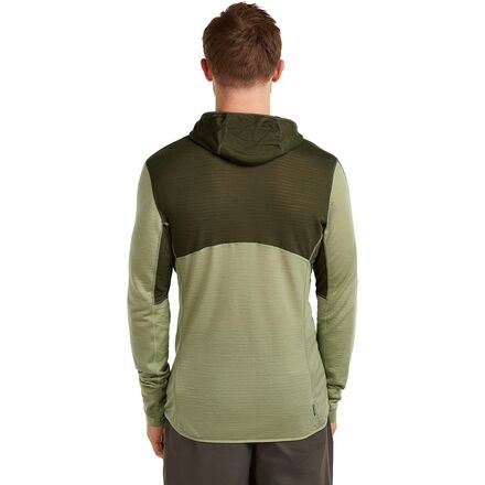 Icebreaker - Merino Blend 200 RealFleece Descender LS Zip Hoodie - Men's