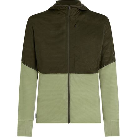 Icebreaker - Merino Blend 200 RealFleece Descender LS Zip Hoodie - Men's