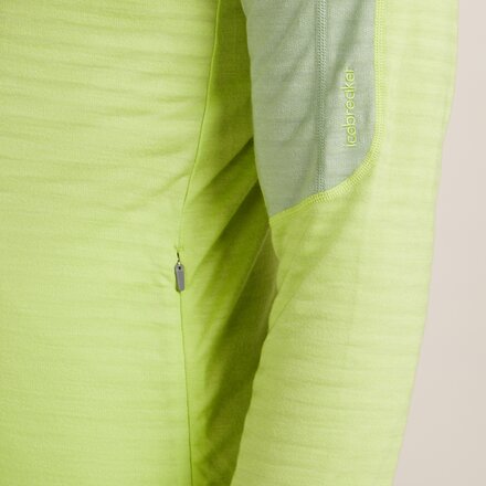 Icebreaker - Merino Blend 300 RealFleece Descender LS Zip Top - Men's