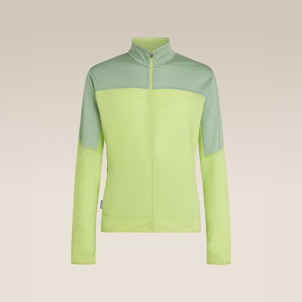 Icebreaker - Merino Blend 300 RealFleece Descender LS Zip Top - Men's