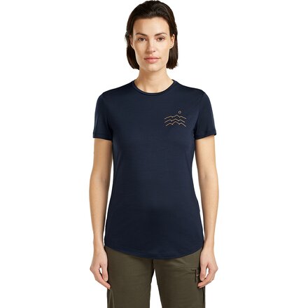Merino Blend 125 Cool-Lite Sphere Across Peaks Top - Women's