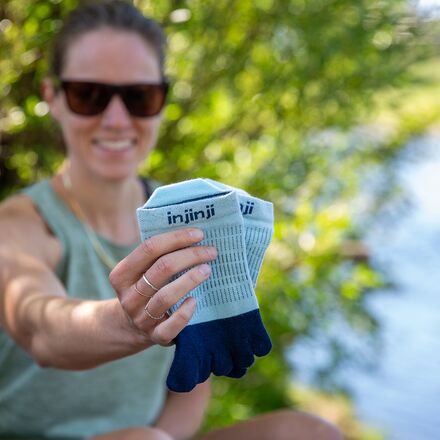 Injinji - Lightweight Run No-Show Sock - Women's