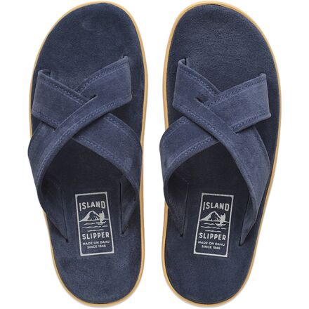 Island Slipper - Classic Suede Slide Sandal