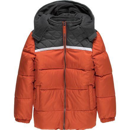 Ixtreme - Colorblock Diamond Quilting Puffer Jacket - Boys'
