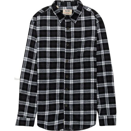 JACHS - Plaid Flannel Button Down Shirt - Men's