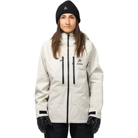 Jones Snowboards - Shralpinist Stretch Recycled Jacket - Women's - Mineral Gray