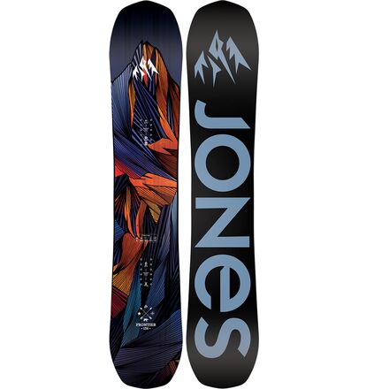 Jones Snowboards - Frontier Snowboard - 2024 - Black