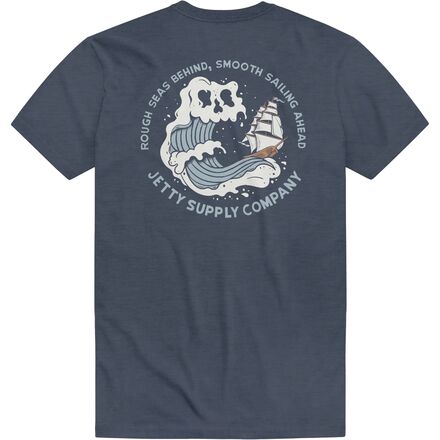 Jetty - Rough Seas T-Shirt - Men's - Navy